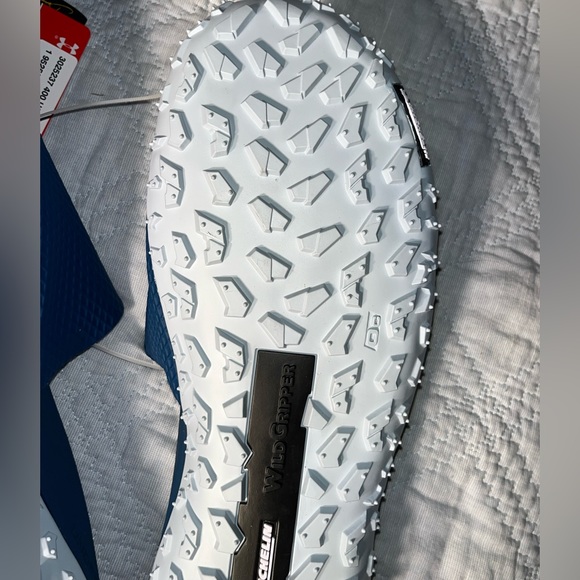 Under Armour ‘Project Rock’ SL 2.0 Slides Men’s Size 13 400 BLU - Picture 11 of 13